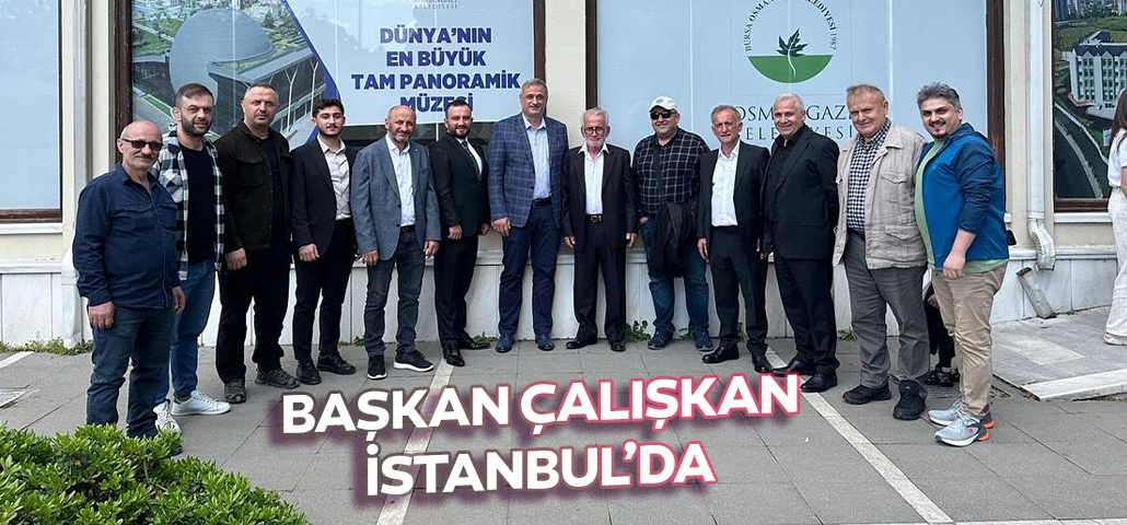 Madenli Belediye Başkanı Mustafa Çalışkan İstanbul'daydı